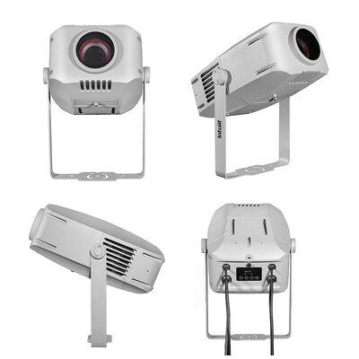 400W Logo Gobo Projector Light — IP65 Outdoor DMX512 Custom Pattern Projection for Advertising, Building & Events