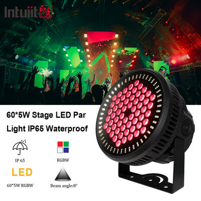 IP65 Outdoor Par Led 60x12W RGBW 4IN1 Waterproof DMX Led Flood Light