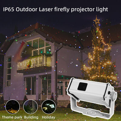 RGB 13W Starry Laser Projector IP65 Star Firefly Projector for Performances, parties, nightclubs