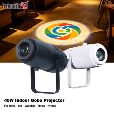 LED 40W High Definition Advertising Projector CE RoHs Gobo Logo Projector Light