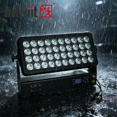 Factory Wholesale 400W RGBW LED Flood Light IP65 Outdoor DMX512 Large Area Landscape Lighting for Theme Park Bridge Decor