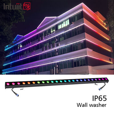 RGBW Dmx Led 2x24W Led Wall Washer Light for Outdoor Application
