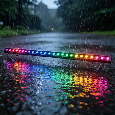 RGBW Dmx Led 2x24W Led Wall Washer Light for Outdoor Application