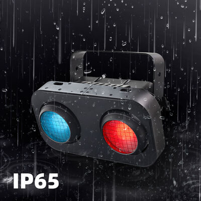 2-Eye 200W COB LED Audience Blinder — IP65 RGB DMX512 Wide Flood Light for Stage, Concert & Outdoor Events