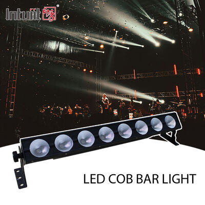 Pixel Control 8x15W RGB 3in1 LED Linear Bar DMX512 Indoor Wall Washer Stage Wash Light for Wedding Party Banquet Hall Club