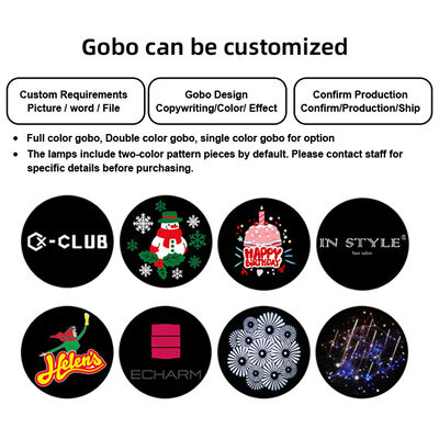 60W Outdoor LED Gobo Projector IP65 HD Image Advertising Projector Light for Shop Signage Commercial Branding