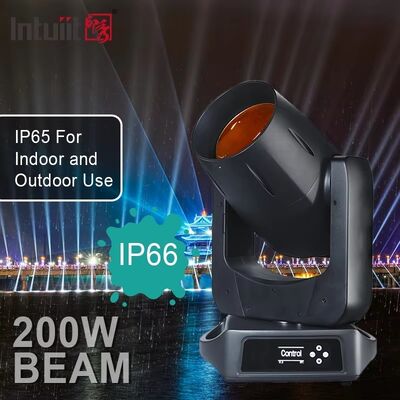 Outdoor IP66 LED 200W Beam Moving Head Light Sharp Beam Stage Effect Lighting for Night Club DJ Disco Show Outdoor Wedding Party