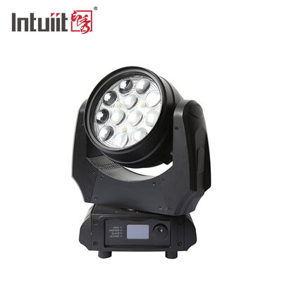Hot Sale LED Moving Head Wash Light 12x10W RGBW 4in1 DMX512 Professional Stage Dyeing Lamp for Wedding Party KTV