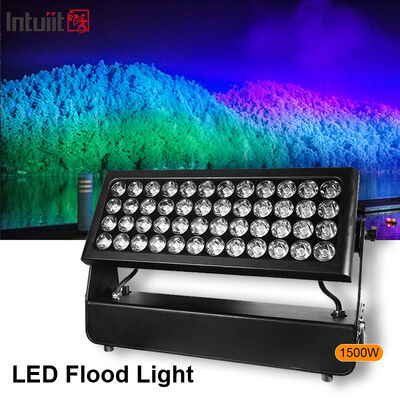 Professional Outdoor IP65 Waterproof 1500W RGBW 4-in-1 LED Wall Washer Floodlight for Architectural City Landscape Lighting