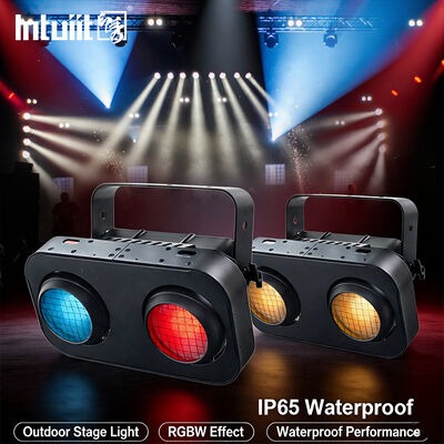2-Eye 200W COB LED Audience Blinder — IP65 RGB DMX512 Wide Flood Light for Stage, Concert & Outdoor Events