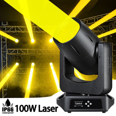 100W Laser 3-in-1 Moving Head IP66 Outdoor Stage Beam Spot Wash Light for Concert Events