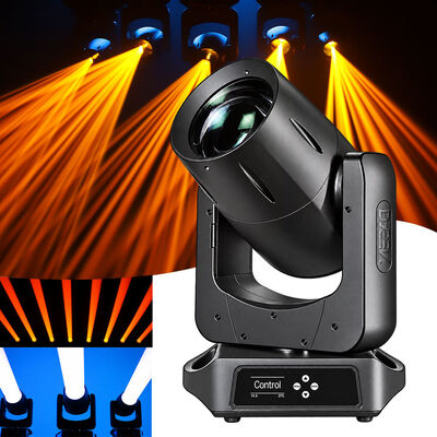 150W Laser IP66 Die-cast Aluminum Moving Head Light, Beam Spot Wash Hybrid Fixture for Concert, Festival & Outdoor Stage Shows