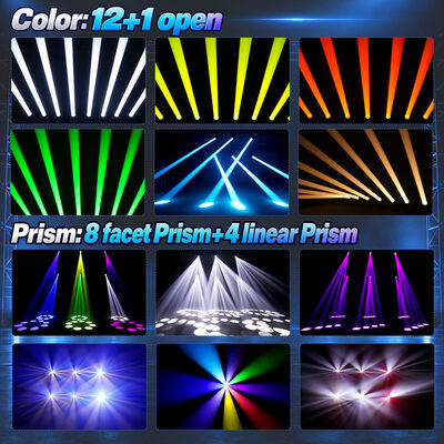 IP66 Waterproof 200W BEAM Moving Head Beam Light for Outdoor Landmark & Stage Performance Lighting