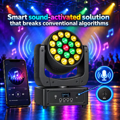19x8w Rgbw 4in1 Moving Head Wash Light Dj Disco Led Stage Lights