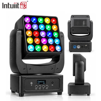 Dmx Mini 200w Moving Heads Rgbw 25x8w Led Stage Light Moving Head Wash Light