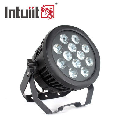 Professional RGBW 4 In 1 LED Par Can Stage Lights Outdoor 12x10W Aluminum IP65