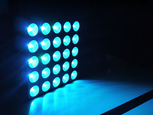 Dmx Matrix 5x5 3 In 1 RGB Stage LED Effect Light 240W Audience Blinder Night Club Lamp
