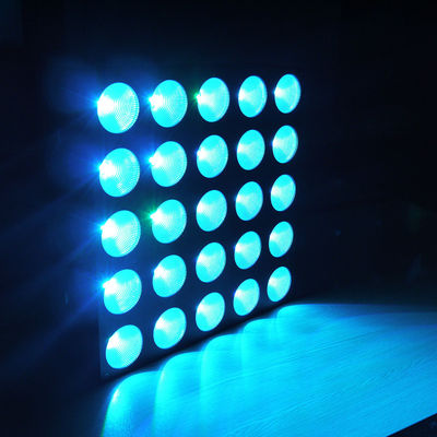 RoHS LED Blinder Pixel 25pcs 10W 4 In1 RGBW COB Matrix 5x5 Dmx Nightclub Disco Stage Lights