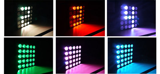 5x5 DMX 25 Eyes Wash LED Back Light Magic Matrix Blinder Stage Lamp