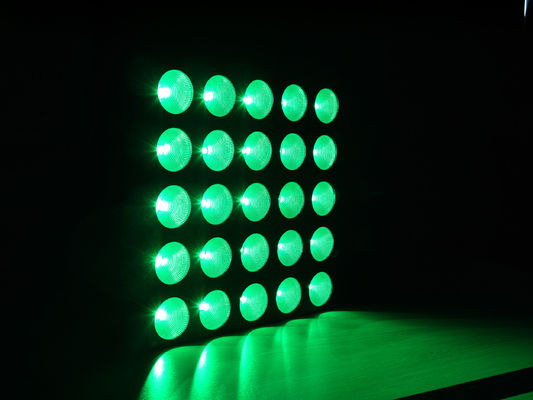 100V Stage LED Effect Light Matrix 5x5 Blinder Pixel Control 25x10w RGB Tri Color Led Dot DMX Stage Light