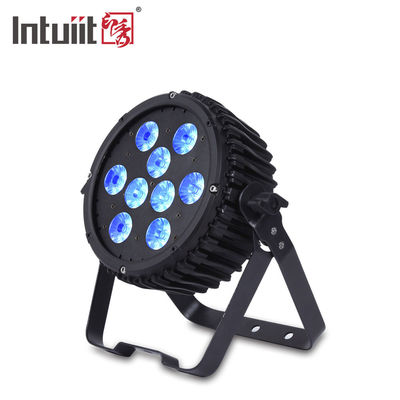 Outdoor 9 LED RGBWA Good Color Mixing Compact LED par can stage light