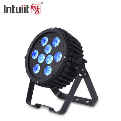 Outdoor 9 LED RGBWA Good Color Mixing Compact LED Par Can Stage Light