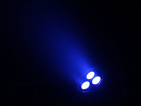 DMX512 3 LED RGBWA-UV Six color LED par can stage light