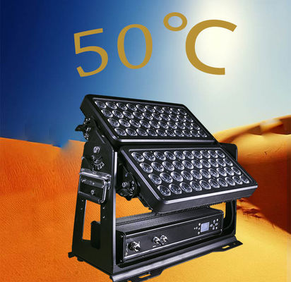 Ip65 Led Stage Light Waterproof 400w Rgbw 4 In 1 Led Flood Light Wall Washer For Theme Park