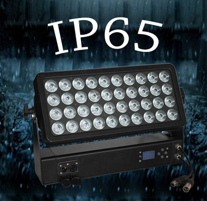 City Color Wash 400W Led Wall Washer Light RGBW 4in1 Aluminum Alloy IP65 DMX512