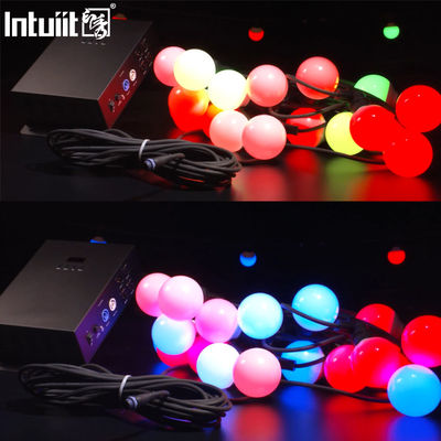 Holiday Lighting Led Bulb String Pixel Led Light Waterproof Dmx Rgbw Multi Colour String Christmas Led Bulb String Light