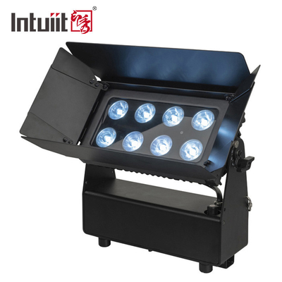 DMX512 Battery Powered LED Stage Lights For Concert RGBW Uplight