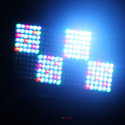 Indoor Flat Control LED Strobe Wash Lights Stage Disco Home Party Flashing Blinder Lighting
