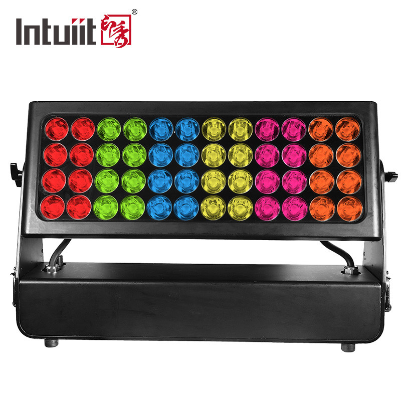 High Brightness Outdoor Led Wall Washer 48*40W RGBW Led City Color Led Wash Architecture Light