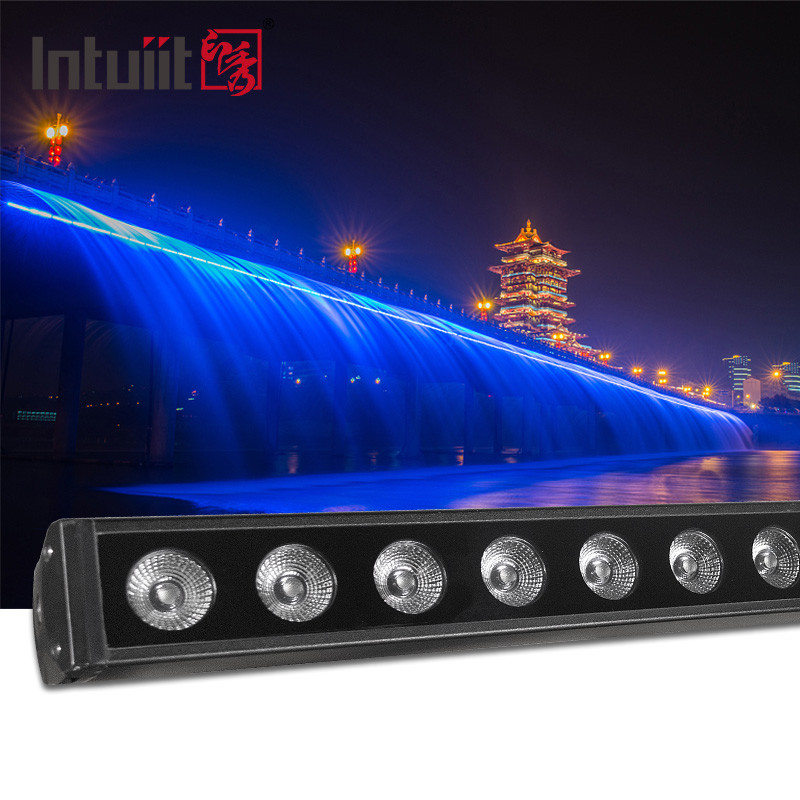 Factory Customization Waterproof 16x5w Rgbw 4in1 Led Wall Washer Outdoor Bar Lights For Footlight Of Stage Performance