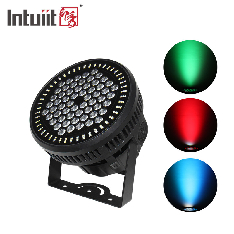 60*12W RGBW 4in1 Par Uplight Slim LED Par Stage Lighting For Bar Party Wedding Decoration