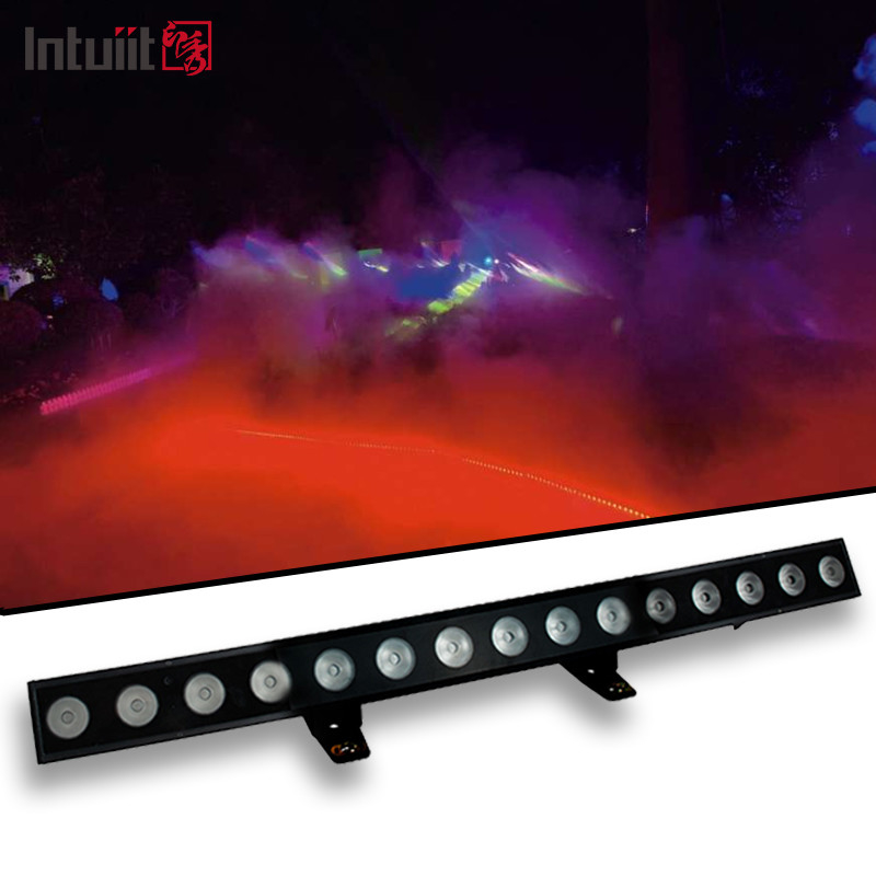 15*10Watt Outdoor Building IP65 Waterproof Tough Bar Pixel DMX512 RGBWA-UV 6IN1 LED Wall Washer Light