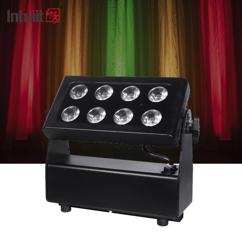 8*15W City Color Light RGBW 4in1 Ip65 Waterproof High Building Wall Wash Light Led City Color Light