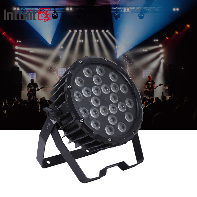 Professional Stage Light 82W RGB 24*Tri-3W Indoor DMX512 Slim Flat Led Par Light