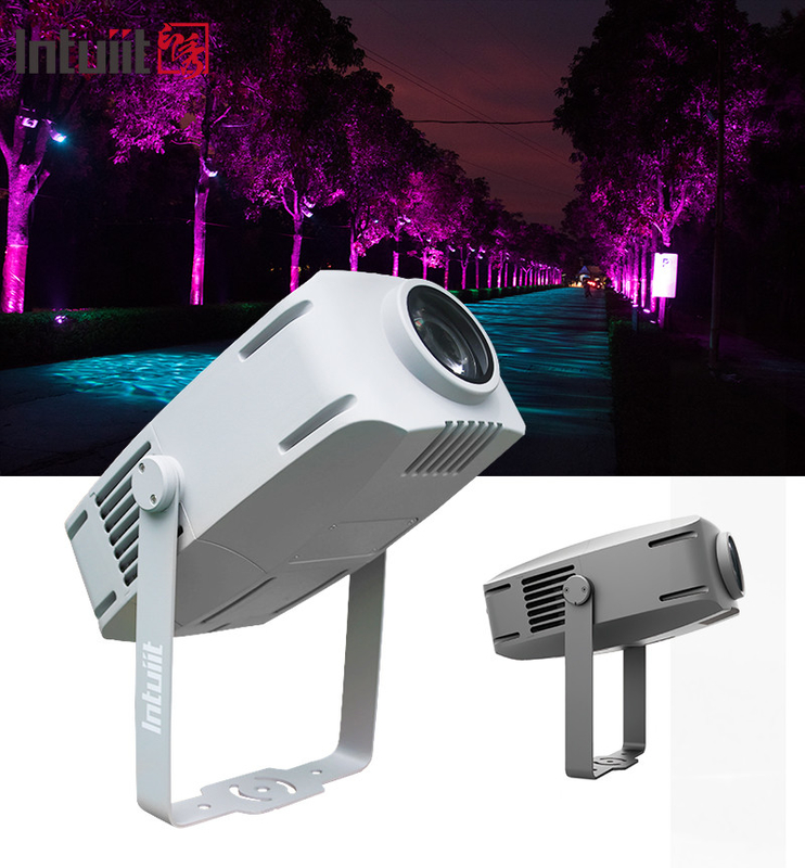 Outdoor IP65 Waterproof Led 200W Gobo Effect Light Colorful Logo Projector Park Led Lights