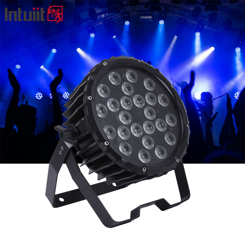Aluminum 82W RGB Led Par Light LED DMX Stage Flat Par Light Ultra Thin LED Stage Light