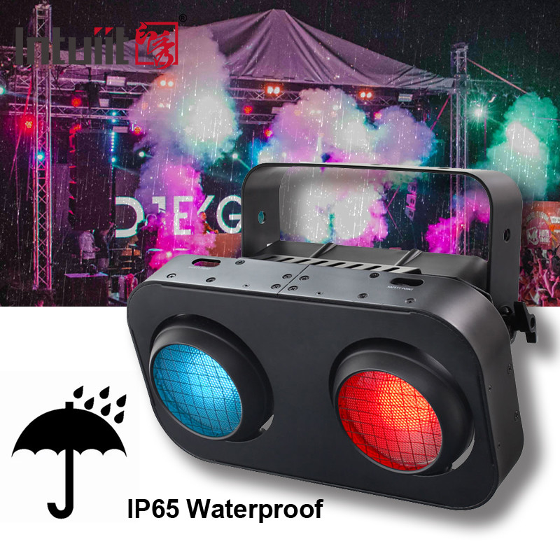 Dj Disco 2x90w Pixel Cob Led Stage Blinder RGB 2in1 With RGB LED For Wedding