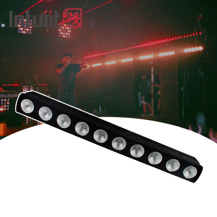 10x9W RGB DMX 3in1 LED wall wash light linear bar washer stage lighting