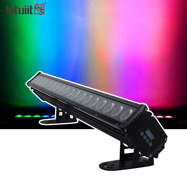 18x8W LED Wall Wash Light 18pcs 4 In 1 Waterproof DMX Control Wall Wash Light For DJ Disco Party Bar