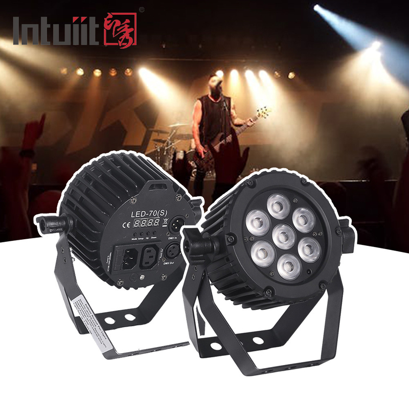 7 Leds 22W Led Par Stage RGB Disco Light Dmx512 Light Stage For Party DJ Event
