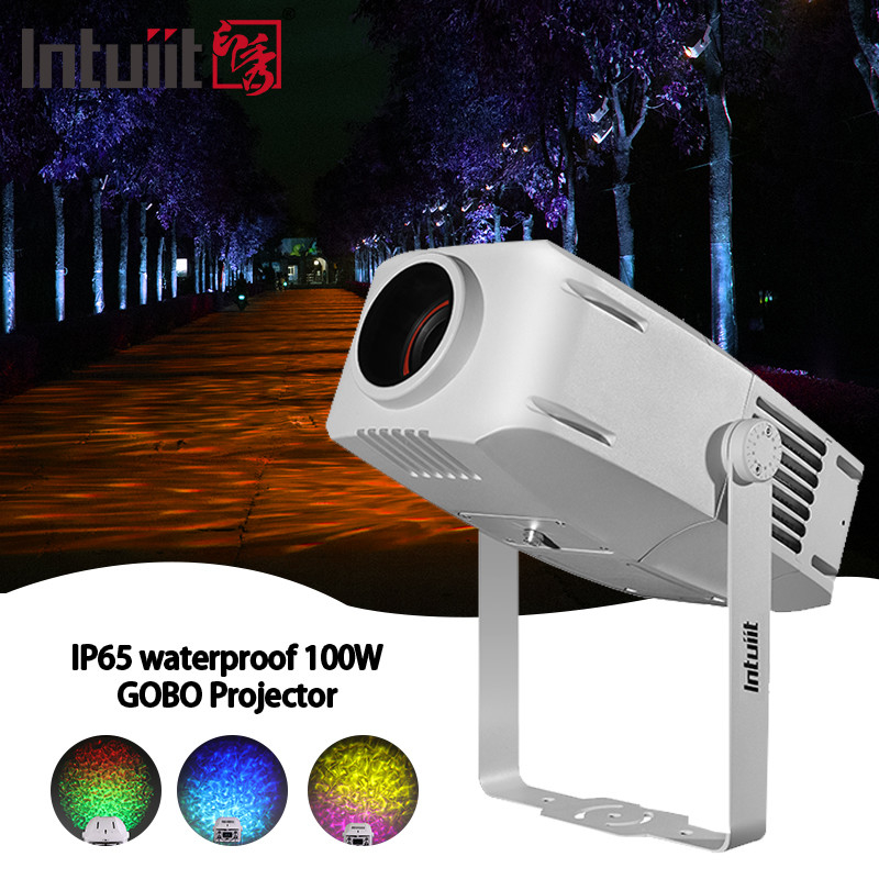 100W Outdoor Waterproof Multicolor Ocean Sea Water Wave Effect Gobo Projector Light