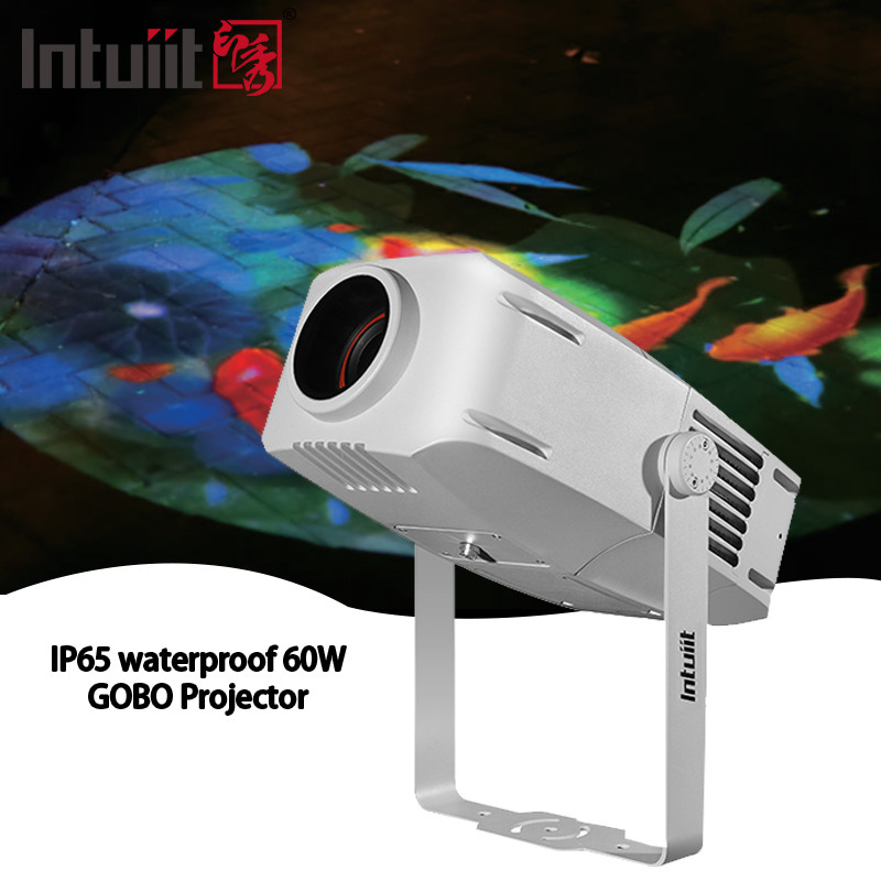 Gobo Projector Advertising Lights 60W LED Sign Wall Projection Lamp Outdoor Waterproof