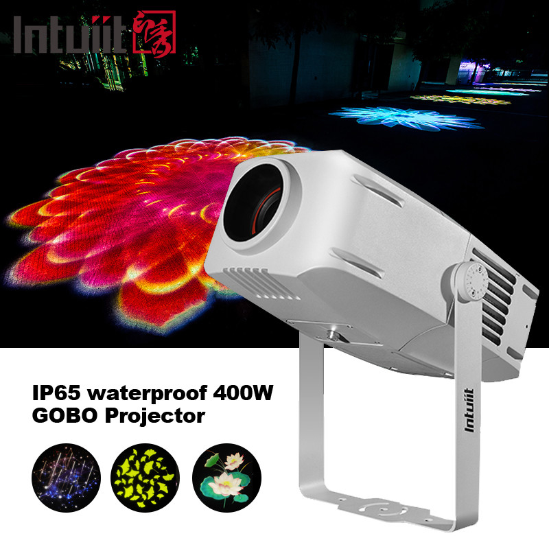 IP65 400W Gobo Led Projector Waterproof Promotional Light Projector Outdoor Led Projector Light Logo