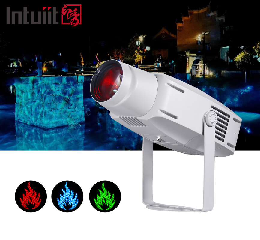 Advertising Outdoor Theme Park Dynamic Water Ripple Projection Light Waterproof 400W Led Water Wave Effect Projector