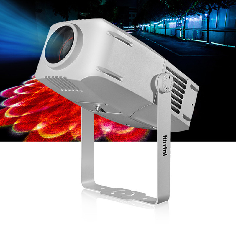Gobo Projector Outdoor 400W Waterpoof Advertising Customized Logo Full Color 50W LED Waterproof Logo Projector