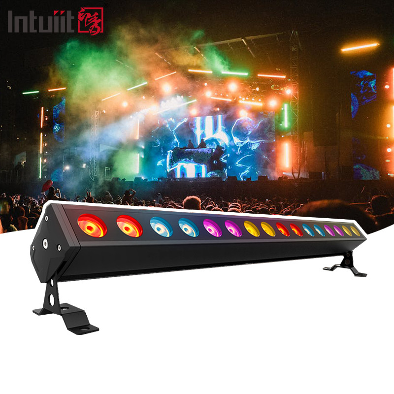 DMX512 RGBW LED Linear Wall Washer Light For Architectural And Facade Lighting 16x5W Outdoor Waterproof Stage Lamp